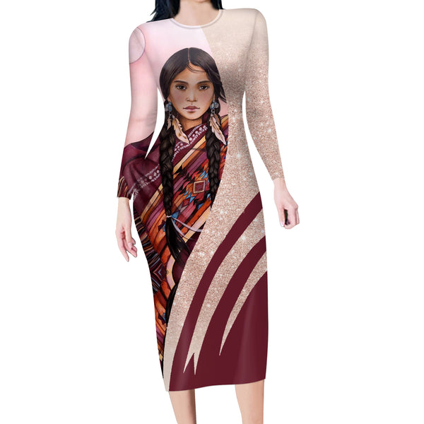 Native American Women Body Dress - Image 2