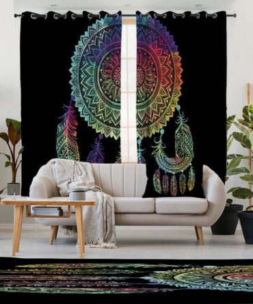 Dreamcatcher Colorful Blackout Combo Living Room