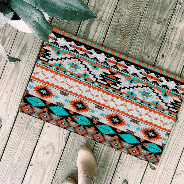 Border Design Patterns Native Doormat - Image 3