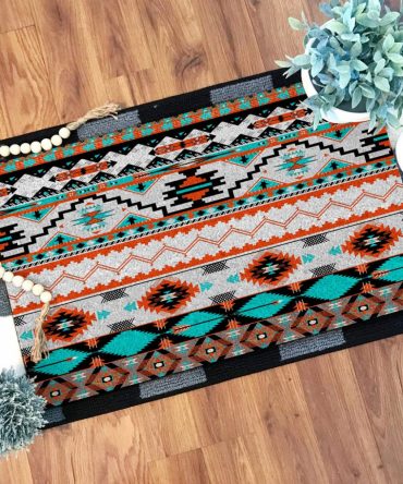 Border Design Patterns Native Doormat