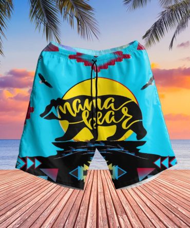 Mama Bear Tribe Hawaiian Shorts