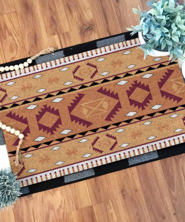 Pink Pattern Native Doormat