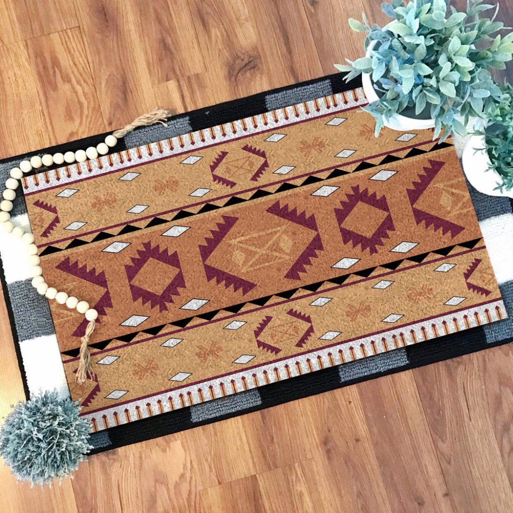 Pink Pattern Native Doormat