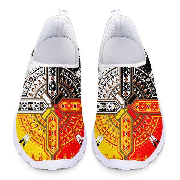 Medicine Wheels Native American Mesh Shoes - Image 3