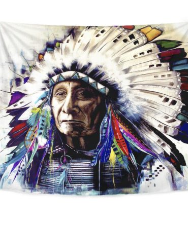 Chief Native Tapestry