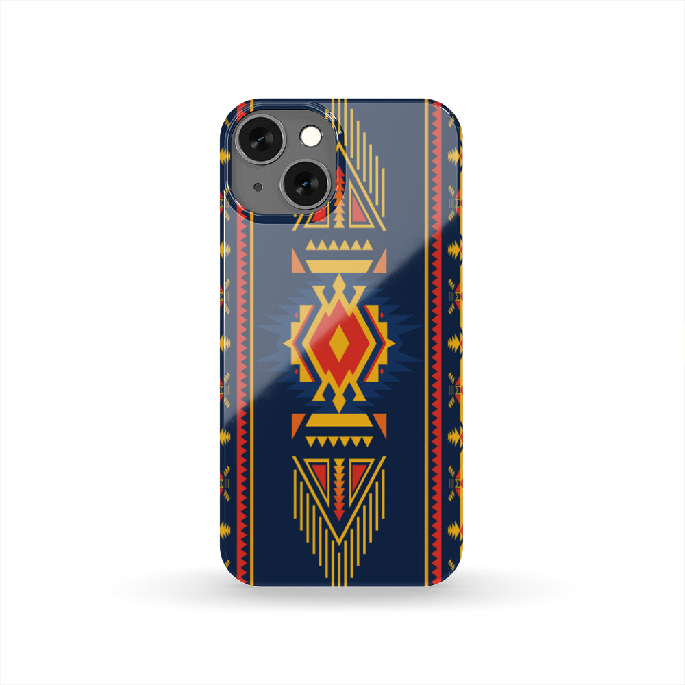 Blue Ethnic Pattern Native American Phone Case