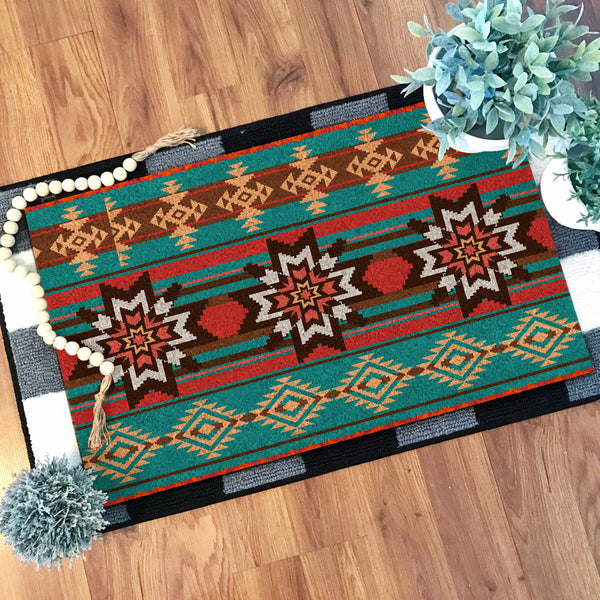 Ethnic Ornament Seamless Pattern Doormat - Image 3
