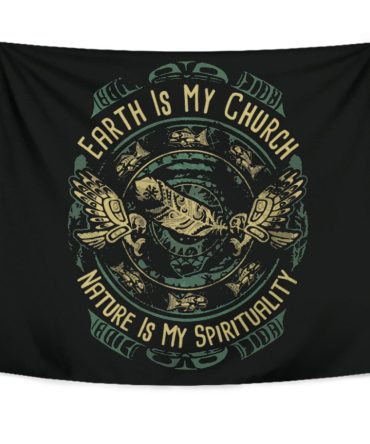 Native Is My Spirituality Tapestry