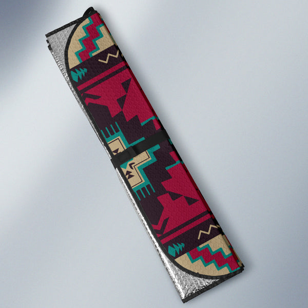 Ethnic Pattern Auto Sun Shades - Image 4