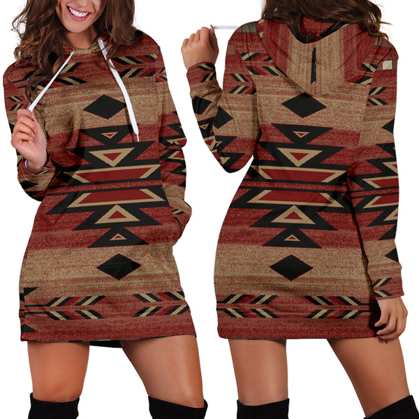 Red Arrow Hoodie Dress - Image 2