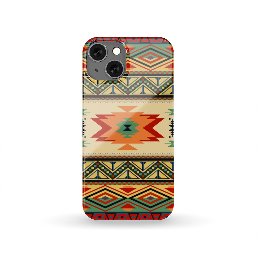 Geometric Pattern Design Native Phone Case