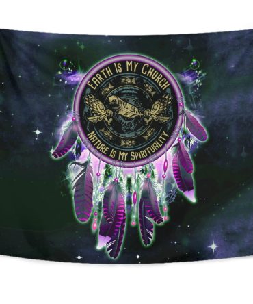 Native Eagle Dream Catcher Tapestry