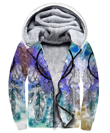 Full Color Dream Catcher 3D Fleece Hoodie