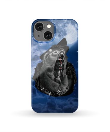 Bear Head Chief Native Phone Case