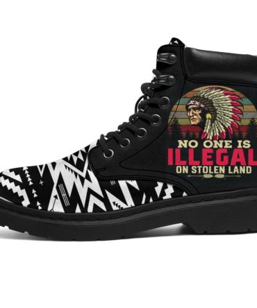 SB Black Pattern Native All-Season Boots