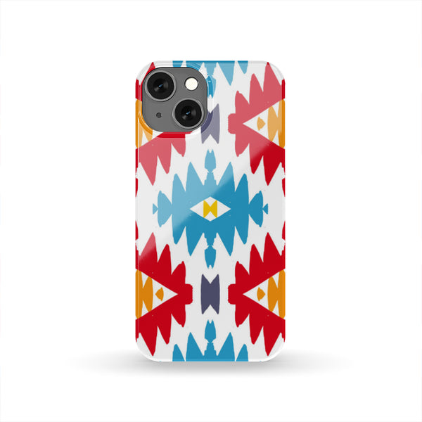 Red Seamless Ethnic Pattern Phone Case - Image 2