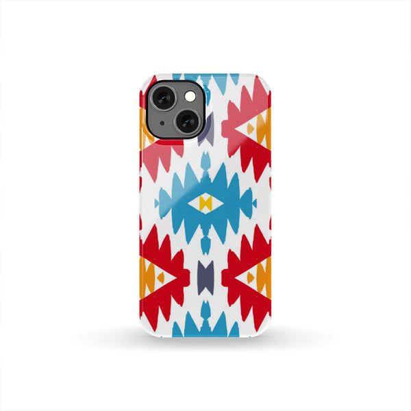 Red Seamless Ethnic Pattern Phone Case - Image 3