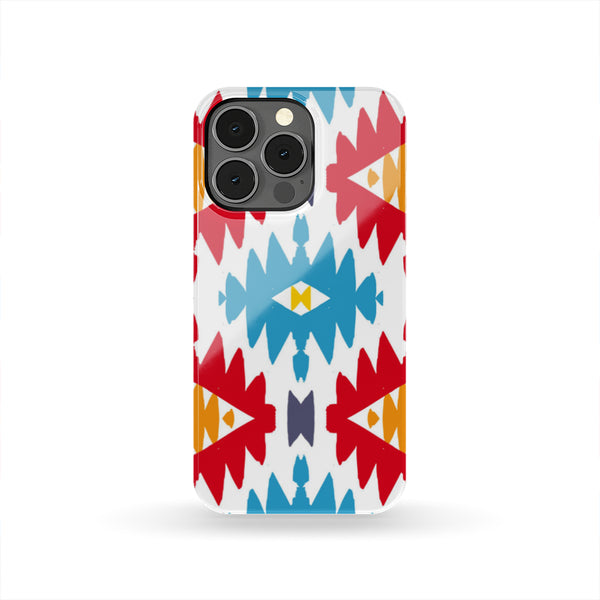 Red Seamless Ethnic Pattern Phone Case - Image 4