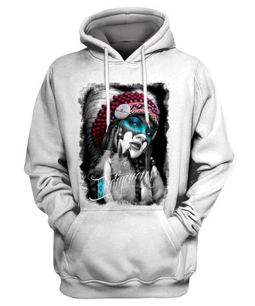 Girl Native American 2D Hoodie