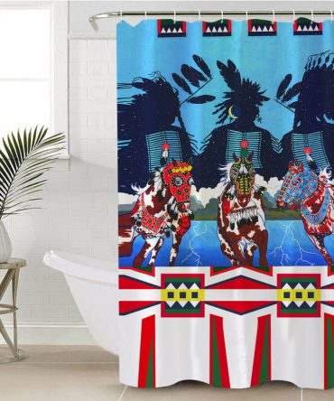 Horse Costumes Shower Curtain