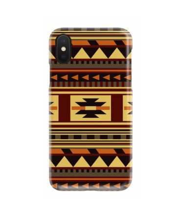 Brown Ethnic Pattern Native Phone Case