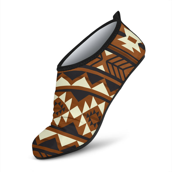 Brown Pattern Native Aqua Shoes - Image 3
