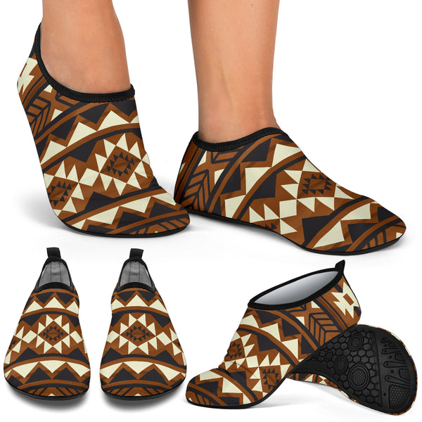 Brown Pattern Native Aqua Shoes - Image 4