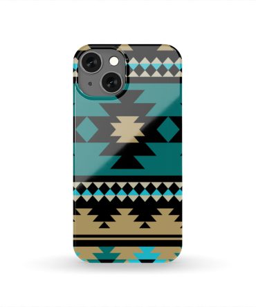 Green Ethnic Aztec Pattern Phone Case
