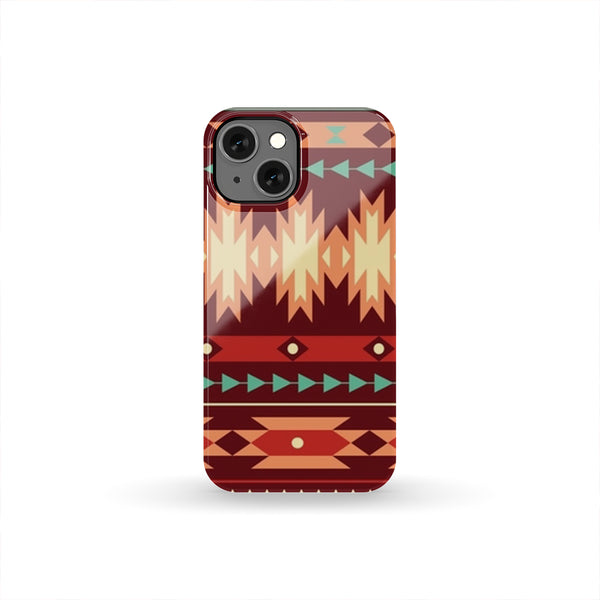 Red Ethnic Pattern Phone Case - Image 3