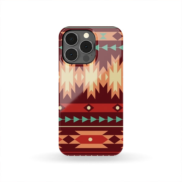 Red Ethnic Pattern Phone Case - Image 4