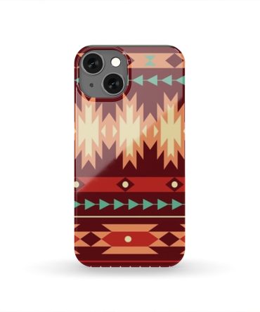 Red Ethnic Pattern Phone Case