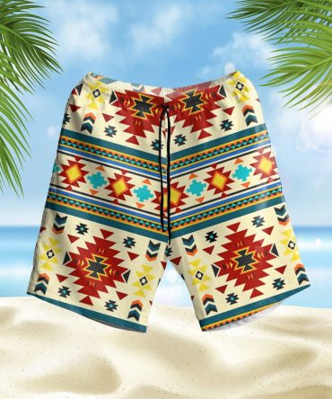 Full Color Southwest Hawaiian Shorts