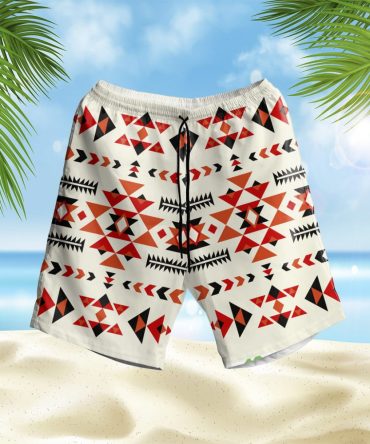 Ethnic Pattern Design Hawaiian Shorts