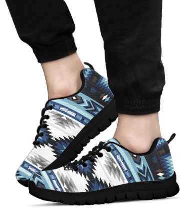 Blue Colors Pattern Sneaker
