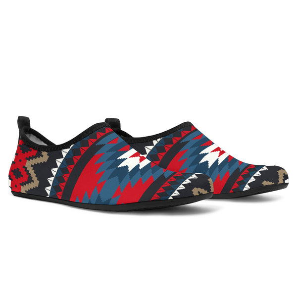 Ornamental Pattern Native Aqua Shoes - Image 2
