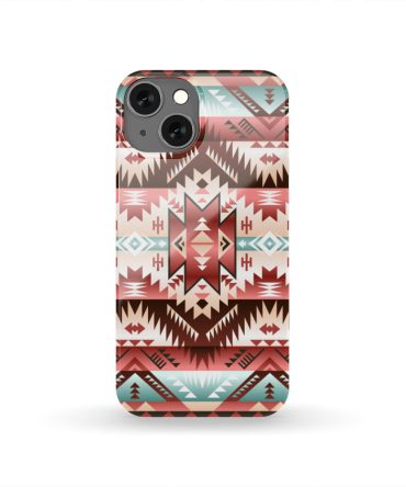 Red Vector Tribal Native Phone Case