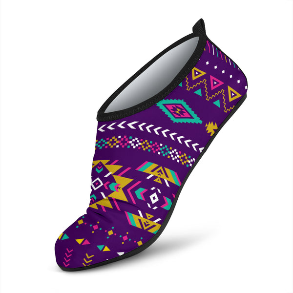 Purple Pattern Native Aqua Shoes - Image 3