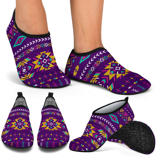 Purple Pattern Native Aqua Shoes - Image 4