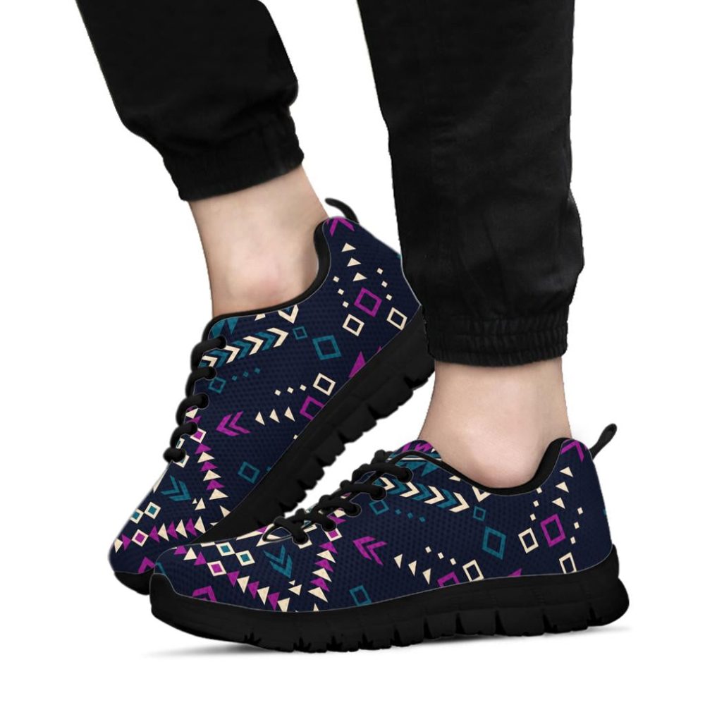 Dark Color Pattern Sneaker
