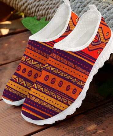 Seamless colorful Mesh Shoes