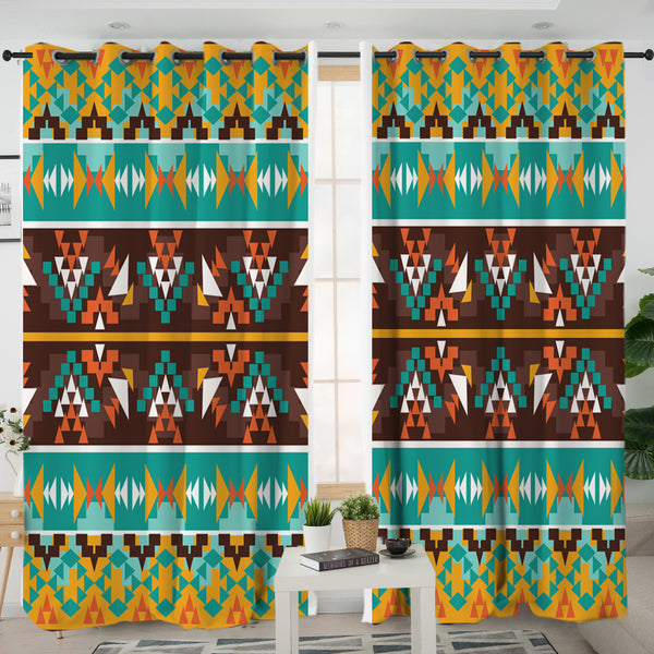 Seamless Colorful Living Room Curtain - Image 3