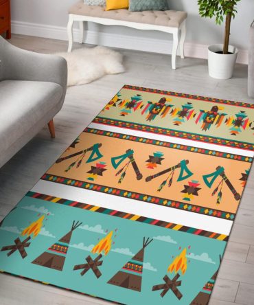 Seamless Tribal Ethnic Vintage Area Rug