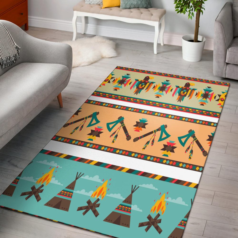 Seamless Tribal Ethnic Vintage Area Rug