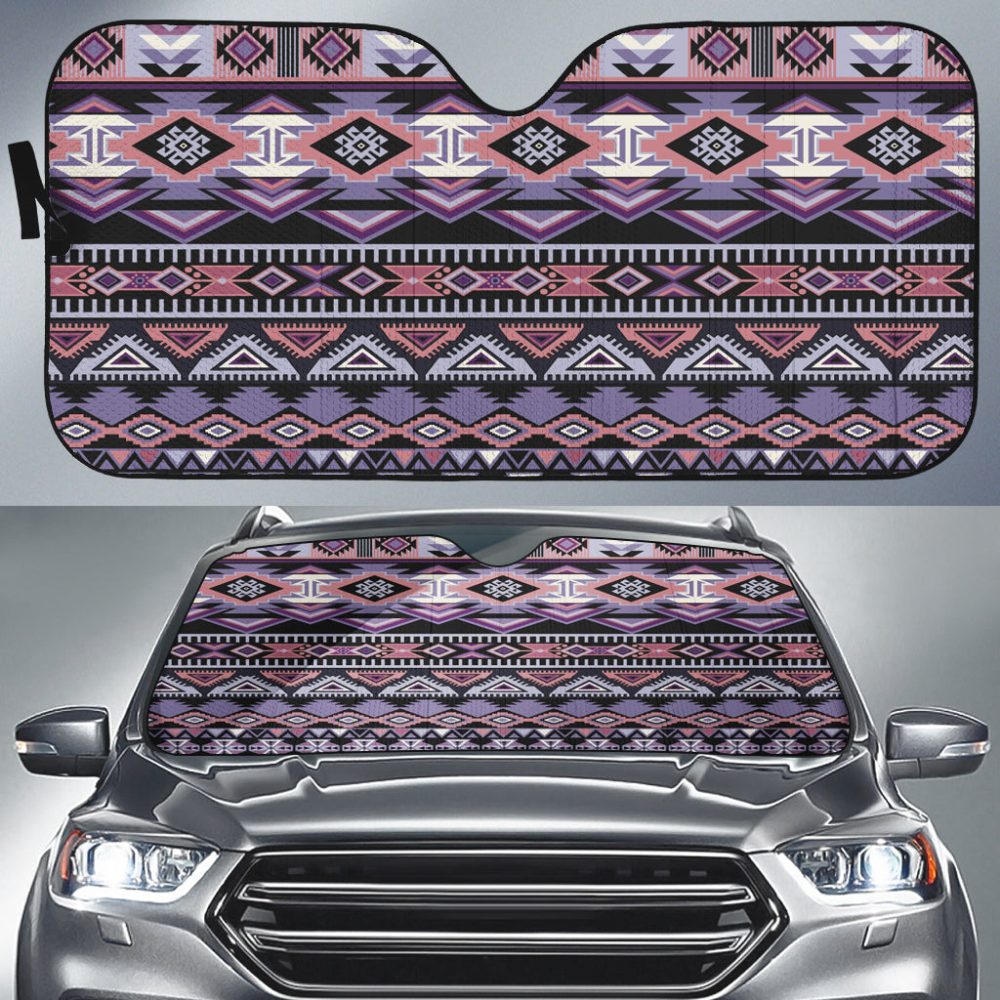 Ethnic Pattern Auto Sun Shades