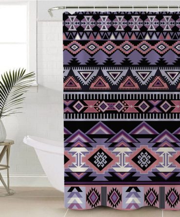 Ethnic Pattern Shower Curtain