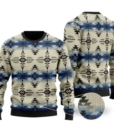 Seamless Ethnic Ornaments Sweater