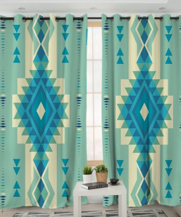 Pattern Ethnic Native Living Room Curtain