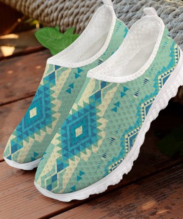 Pattern Ethnic Native Mesh Shoes