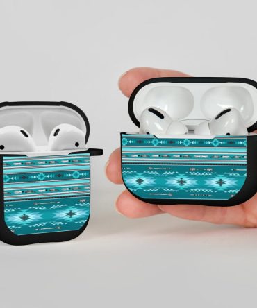 Blue Light Pattern AirPods Case Cover