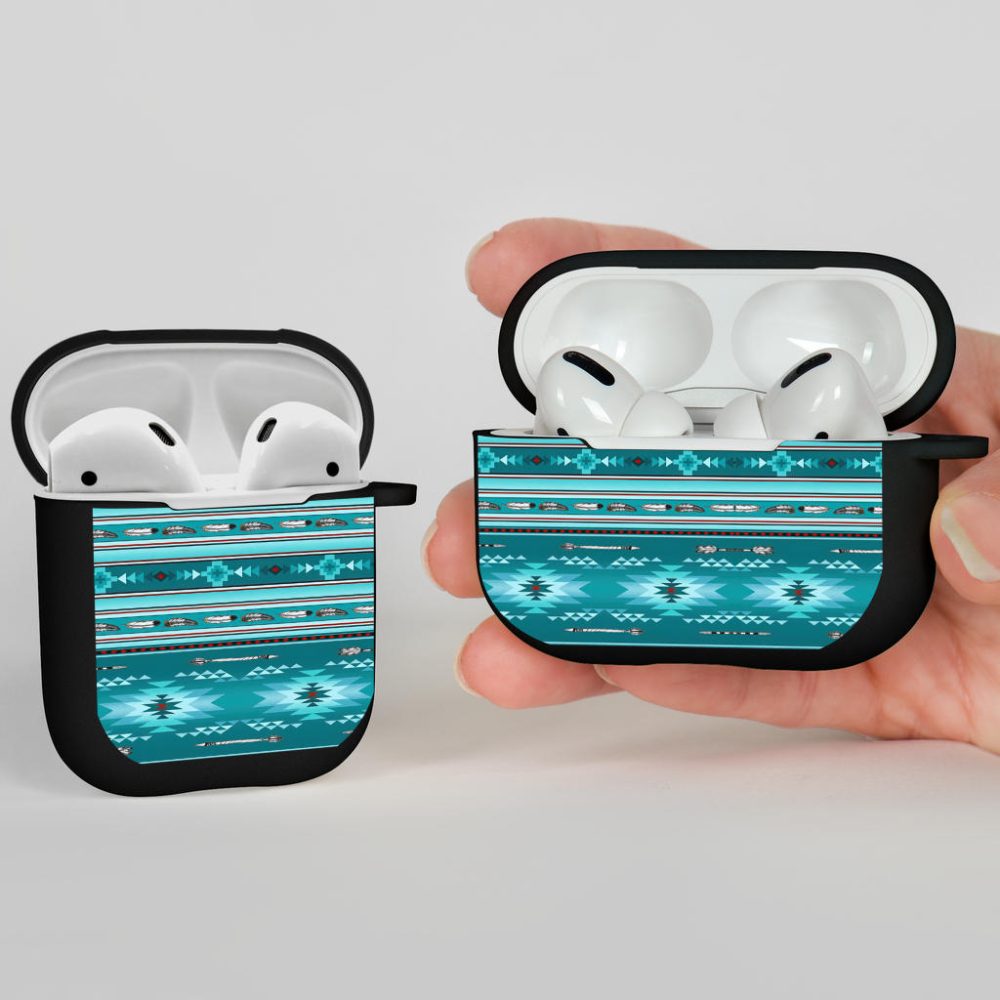 Blue Light Pattern AirPods Case Cover